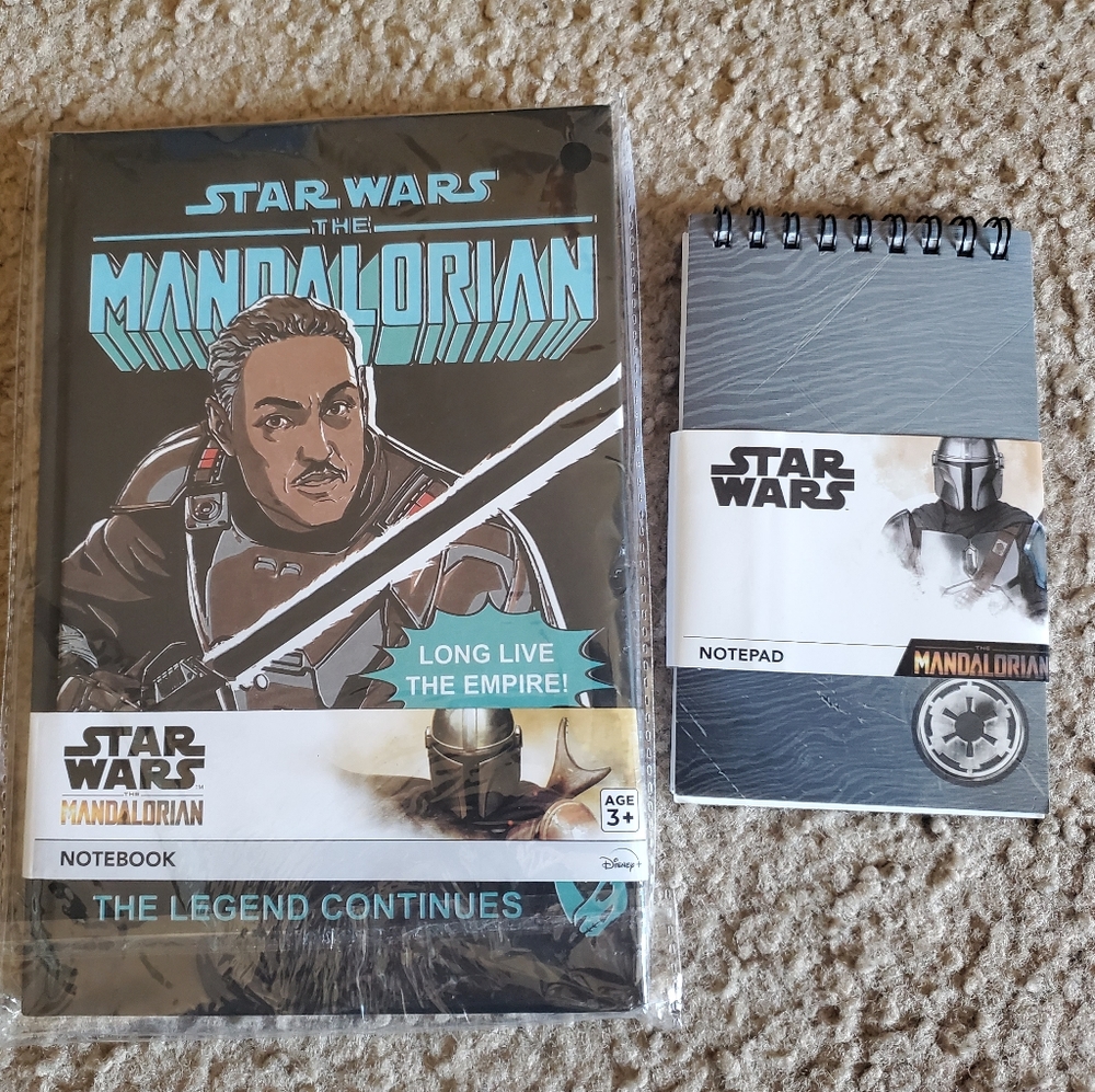 Star Wars The Mandalorian Notebook and journal set